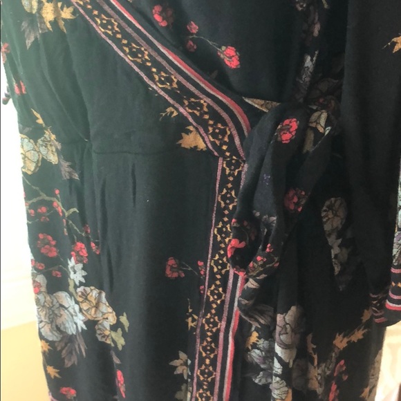 Soft Surroundings Black floral blouse - Picture 3 of 5